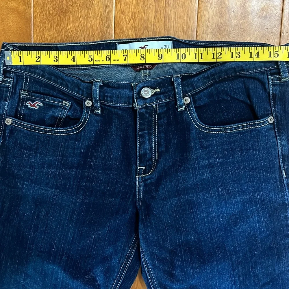 Hollister Y2K Social Stretch Venice Boot Cut Jeans Size 11R 30 x 33 Flare Casual